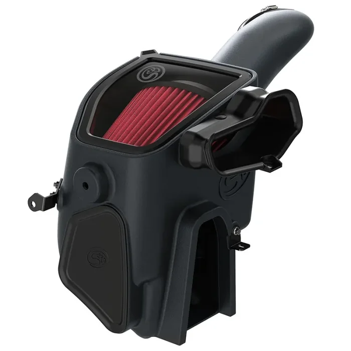 S&B Cold Air Intake For 20-22 Ford F250 F350 V8-6.7L Powerstroke Cotton Cleanable Red – 75-5140