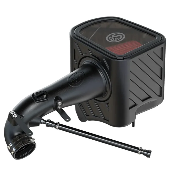 S&B Cold Air Intake For 20-22 Silverado/Sierra 2500/3500 6.6L with Cotton Cleanable Filter – 75-5158