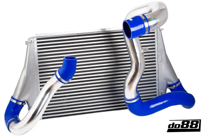 SAAB 9-3 2.8T V6 06-11 Intercooler Kit Blue hose