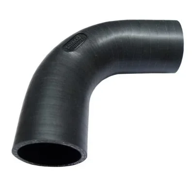 Samco Classic 60mm 90 Degree Matt Black Hose Elbow