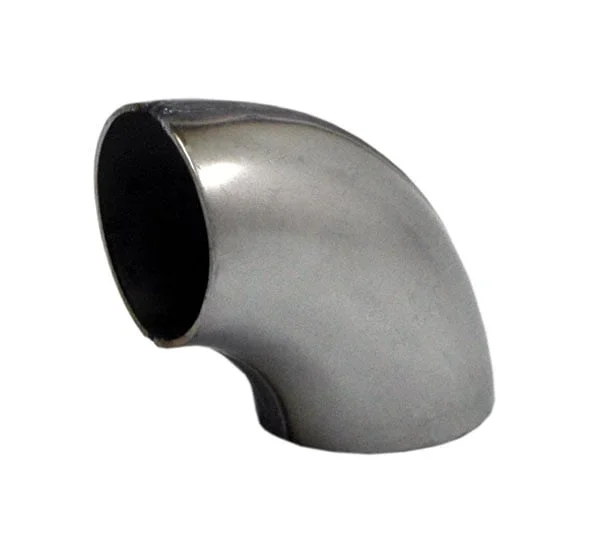 Short radius bent tube 2,5 inch Stainless (63mm)
