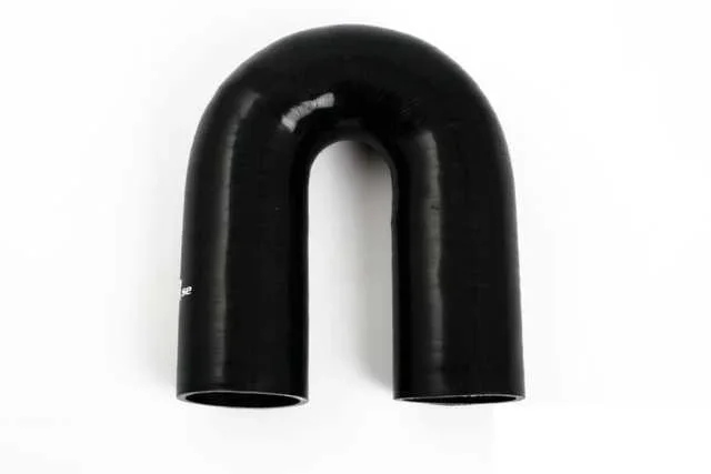 Silicone hose Black 180 Degree 3,125” (80mm)