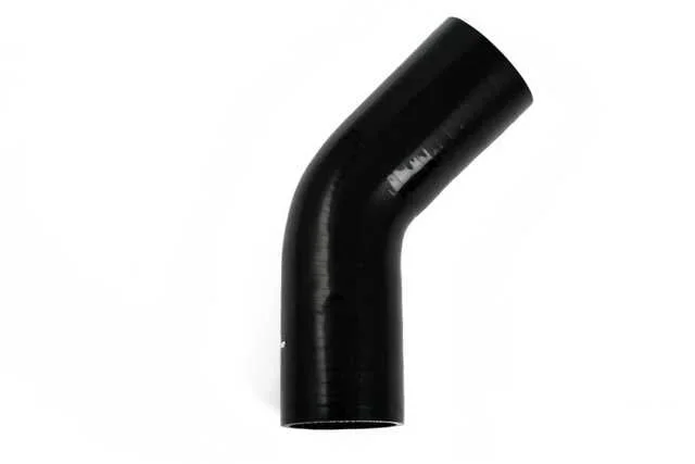 Silicone hose Black 45 Degree 0,43” (11mm)