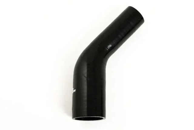 Silicone hose Black 45 Degree 2,5 – 3,25” (63-83mm)
