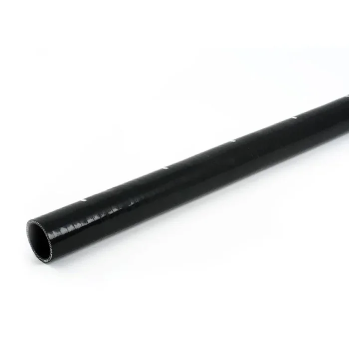 Silicone hose Straight length Black 3,125” (80mm)