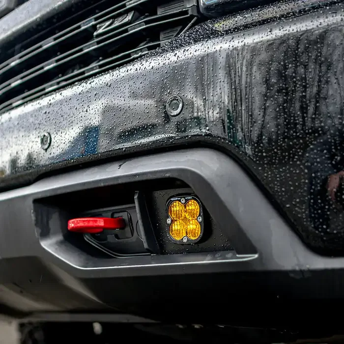 Silverado 1500 2019 Fog Pocket Mount Kit Pro Baja Amber FPK Sport WC Baja Designs