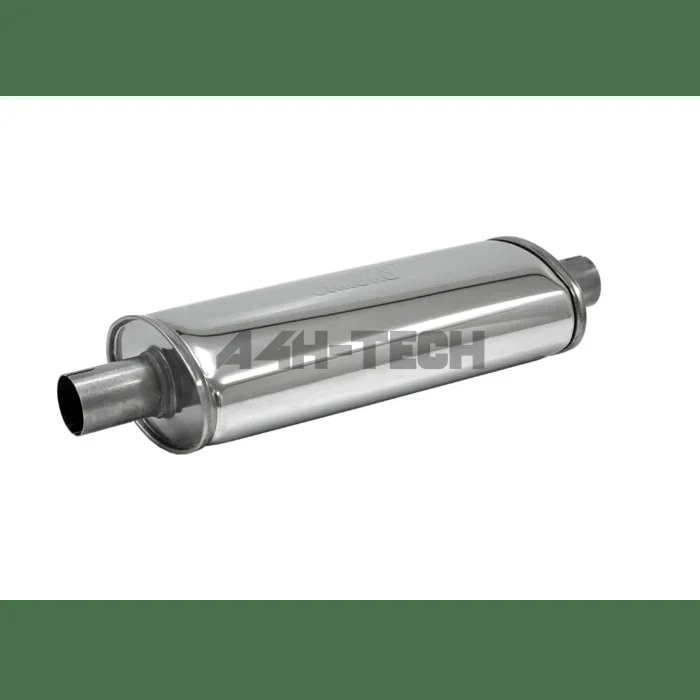 Simons stainless steel muffler medium 1.75” Oval (universal)