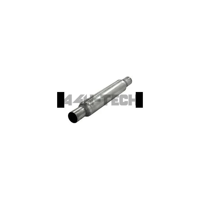 Simons stainless steel muffler Micro round 2” (universal)