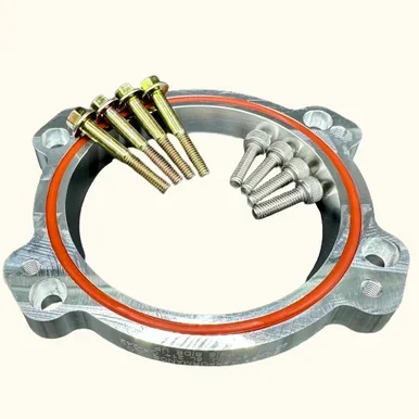 Soler Performance F-150 5.0L Adapter Kit 95mm TB To Stock Manifold/Aft. Mkt. Supercharger (2021+)