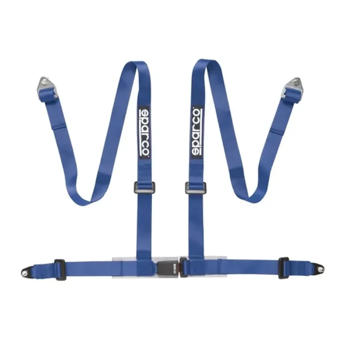 Sparco Belt 2 Inch Blue 4Pt Bolt-In