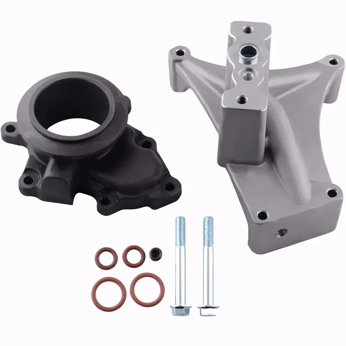 SPELAB Non-EBP Valve Kit for Ford 1999.5-2003 7.3L Powerstroke Diesel Turbo Pedestal +Bolts & Exhaust Housing