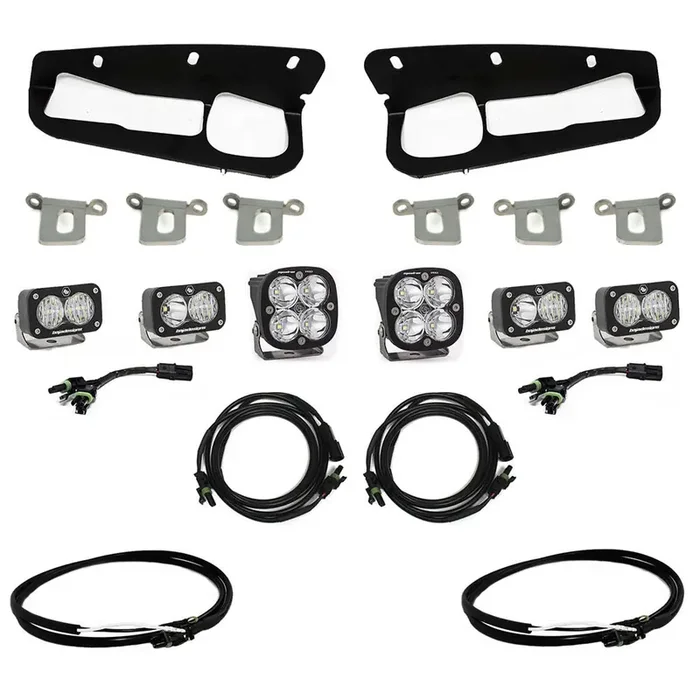 Squadron Pro/Dual S2 Sport Fog Light Kit (OEM Steel Bumper) 2021+ Bronco