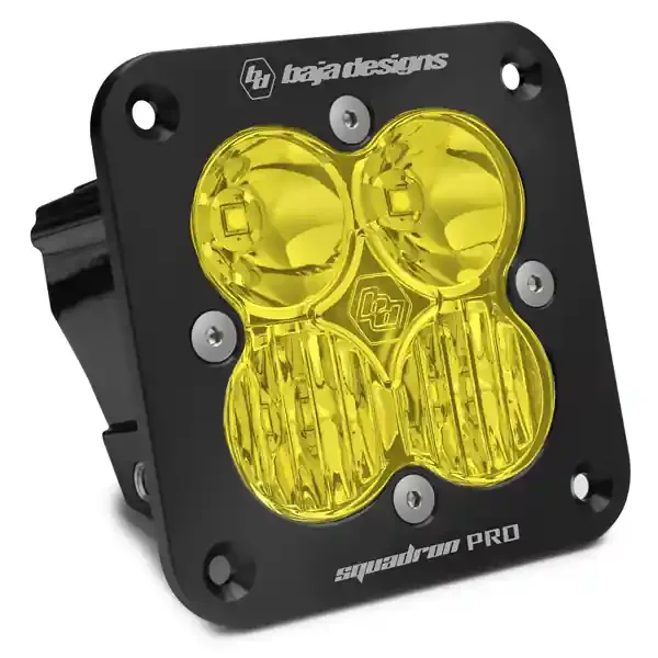SQUADRON PRO LED LIGHT AMBER DRIVING/COMBO FLUSH