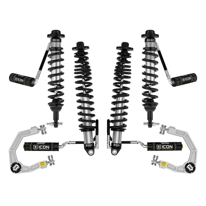 Stage 4 Kit w/ Billet UCA & Heavy Rate Rear Springs 3-4″ Lift 2021+ Bronco