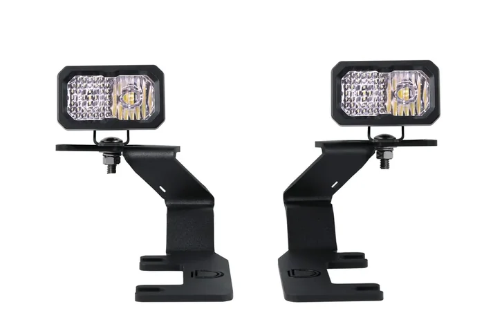 Stage Series 2in LED Ditch Light Kit for 2015-2021 GMC Canyon, Sport White Combo