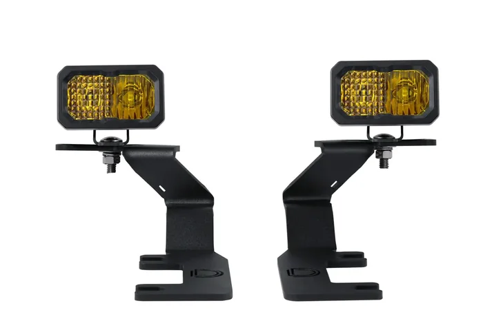 Stage Series 2in LED Ditch Light Kit for 2015-2021 GMC Canyon, Sport Yellow Combo