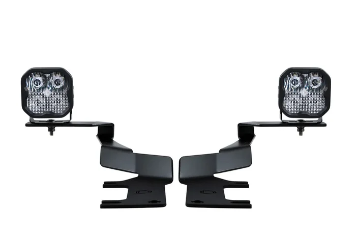 Stage Series Ditch Light Kit for 2017-2022 Ford Super Duty, SS3 Sport White Combo Diode Dynamics