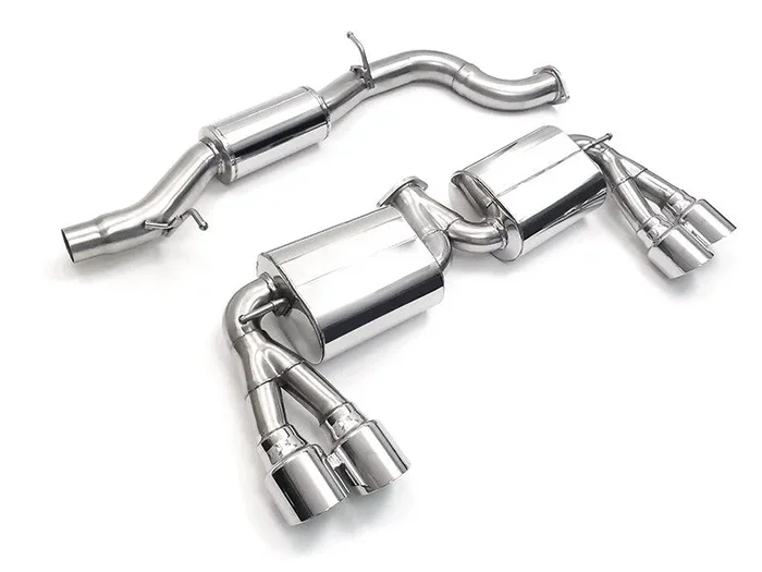 Stainless Steel Cat-Back Exhaust | V2 • MQB Golf R Mk7