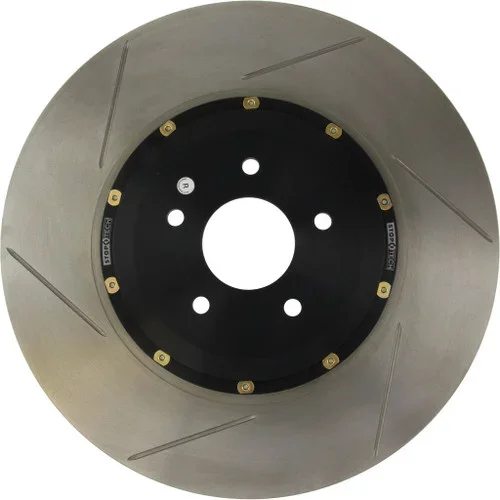 StopTech 2-Piece AeroRotor Drilled Front Right Brake Rotor 320mm, S40/V50, C30/C70