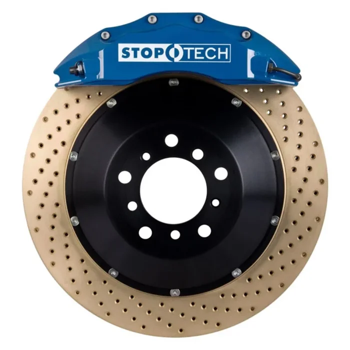 StopTech BBK 14-15 BMW M3 / M4 Front Blue ST-60 Calipers 380×32 Zinc Drilled Rotors