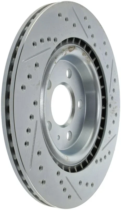 StopTech Select Sport 14-19 Audi A4i Slotted and Drilled Right Rear Rotor