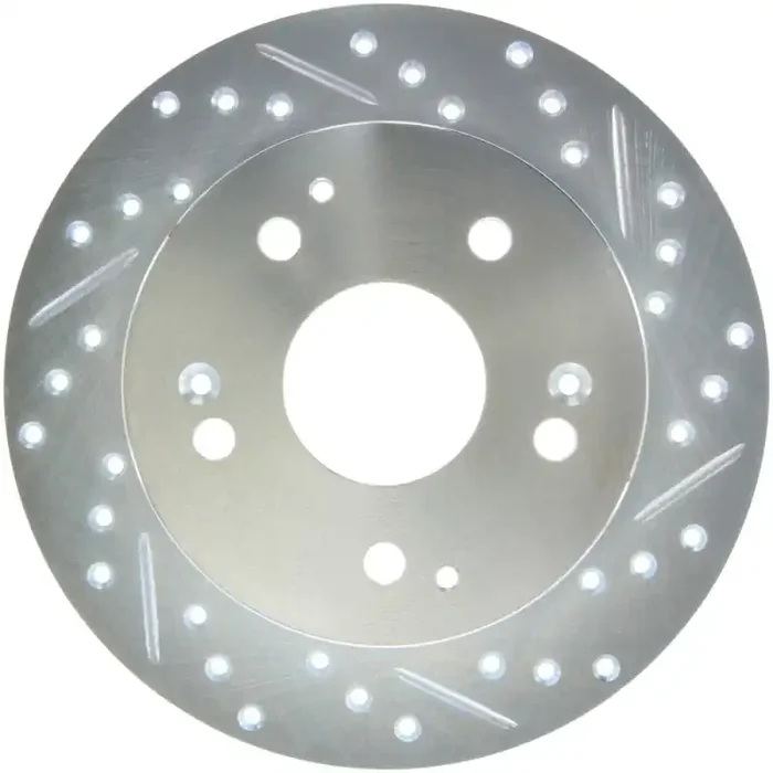 StopTech Select Sport Drilled & Slotted Rotor – Rear Left