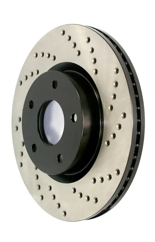 StopTech Sport Cross Drilled Brake Rotor – Rear Right