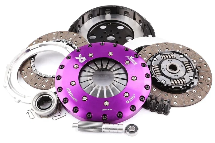 SUBARU BRZ 2.0 (ZC6) Xtreme Performance – 230mm Sprung hub Organic Twin Plate Clutch Kit Incl Flywheel 1000Nm