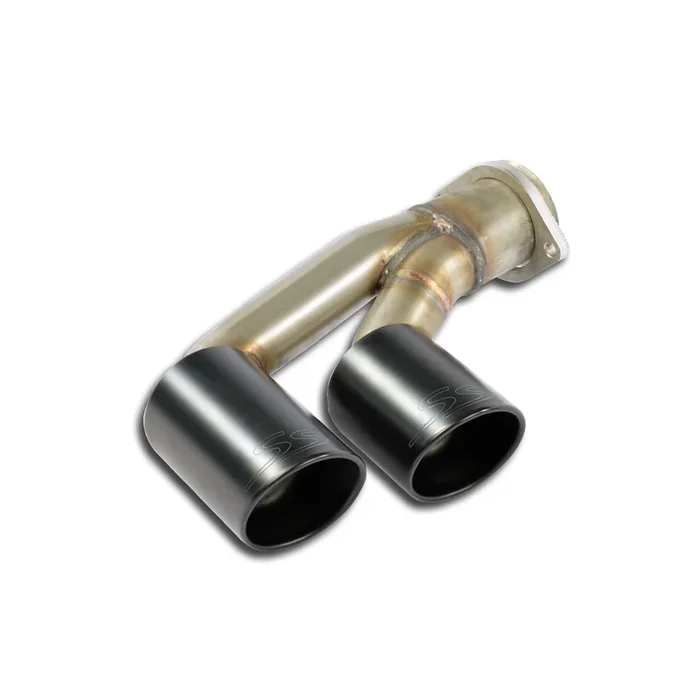 Supersprint PORSCHE 911 (991.1 Series Turbo / Turbo S) Endpipes Kit Left Oo90 “Gun Metal Grey”