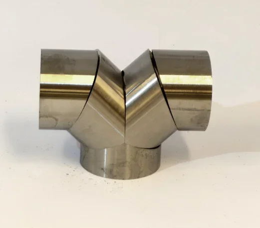 T-Collector Ø44.5mm Stainless Steel