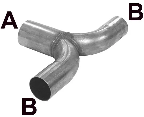 T-pipe 89×76 Stainless