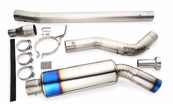 Tomei Full Titanium Muffler for 2015+ Ford Mustang EcoBoost