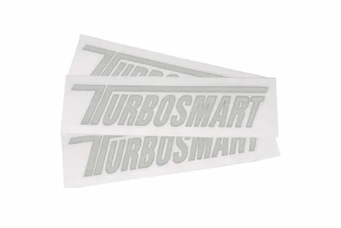 TS Car Decal – White 200mm x 45mm