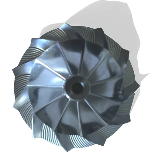 Turbo Billet 6+6 Blade K24 Compressor Wheel, S60R/V70R
