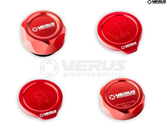 Verus Engineering EngineBayCapKit Red – 2022-2024 Subaru BRZ / Toyota GR86