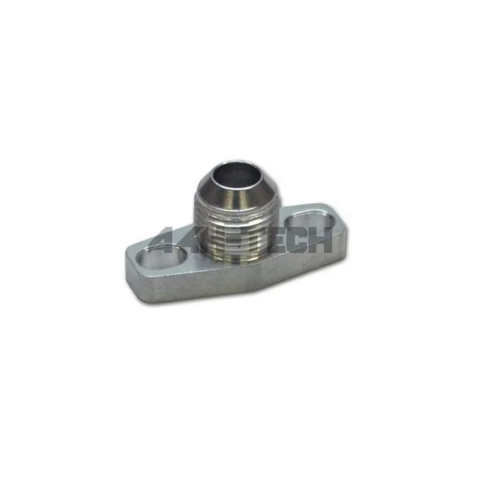 Vibrant aluminium turbo oil return flange GT15-GT35 (universal)
