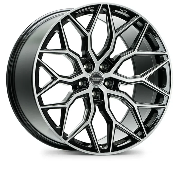 Vossen HF-2 22″ 5×114.3 Wheel in Brushed Gloss Black