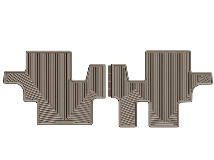 WeatherTech 2014-2015 Mercedes-Benz S-Class Rear Rubber Mats – Tan