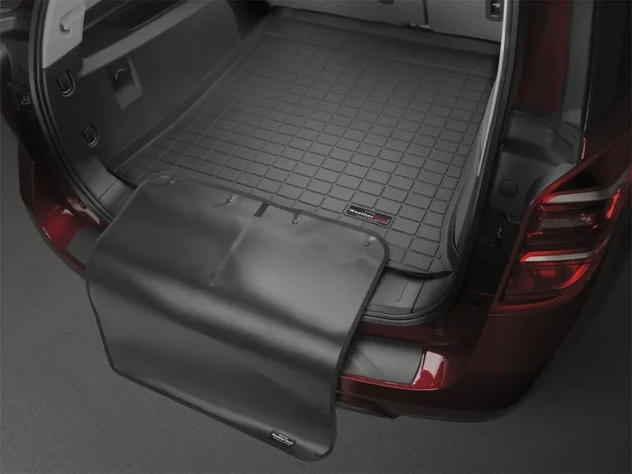 WeatherTech 2014+ BMW 4 Series Gran Coupe Cargo Liner w/ Bumper Protector – Black(Trim Needed Cargo)