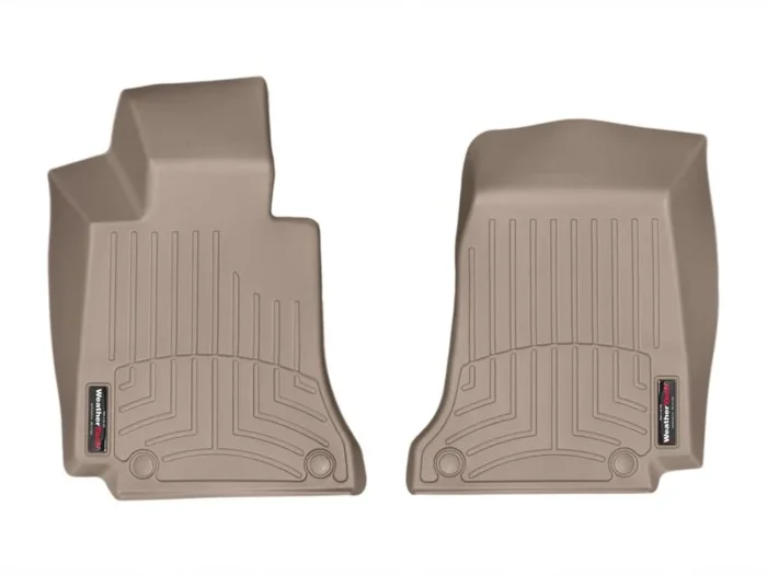 WeatherTech 2015+ Mercedes-Benz C-Class Front FloorLiner – Tan (Fits Sedan Only / Not Manual Trans)