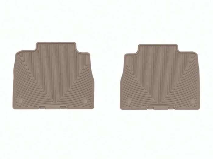 WeatherTech 21-23 Mercedes-Benz AMG GLE 53 / 2020 AMG GLE 43 Rear Rubber Mats – Tan