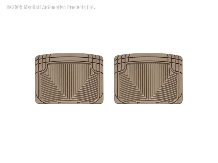 WeatherTech 93 Mercedes-Benz 300CE Rear Rubber Mats – Tan