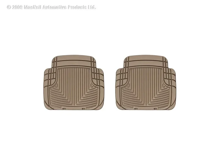 WeatherTech 99 BMW M3 Convertible Rear Rubber Mats – Tan