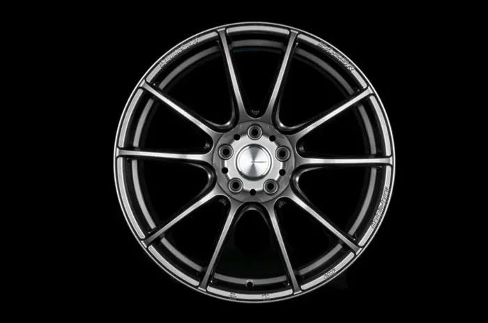 WedsSport SA-25R Platinum Silver 18×9.5 +38mm 5×114.3 (Single Wheel) – 2015-2024 Subaru WRX / 2015-2021 STI / 2019-2024 Forester