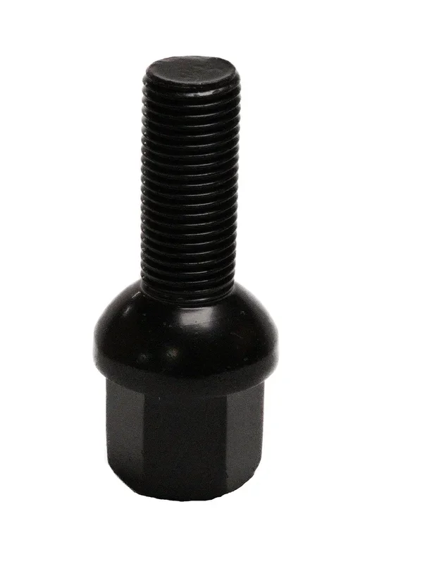 Wheel bolt Black M12x1,25