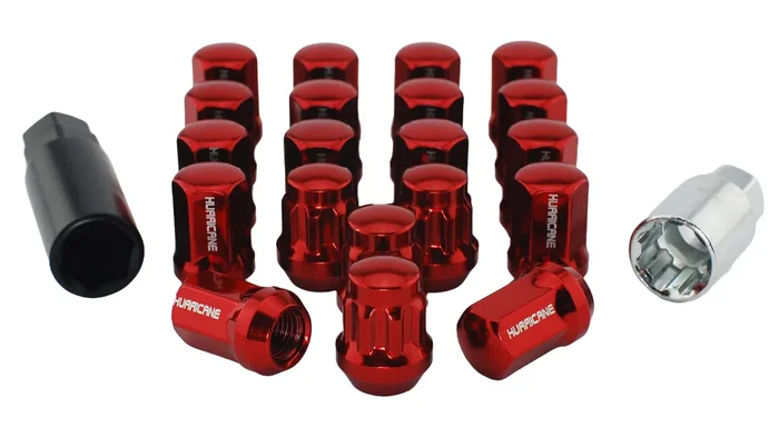 Wheel Nut Kit Steel Red M12x1.5 (32mm)