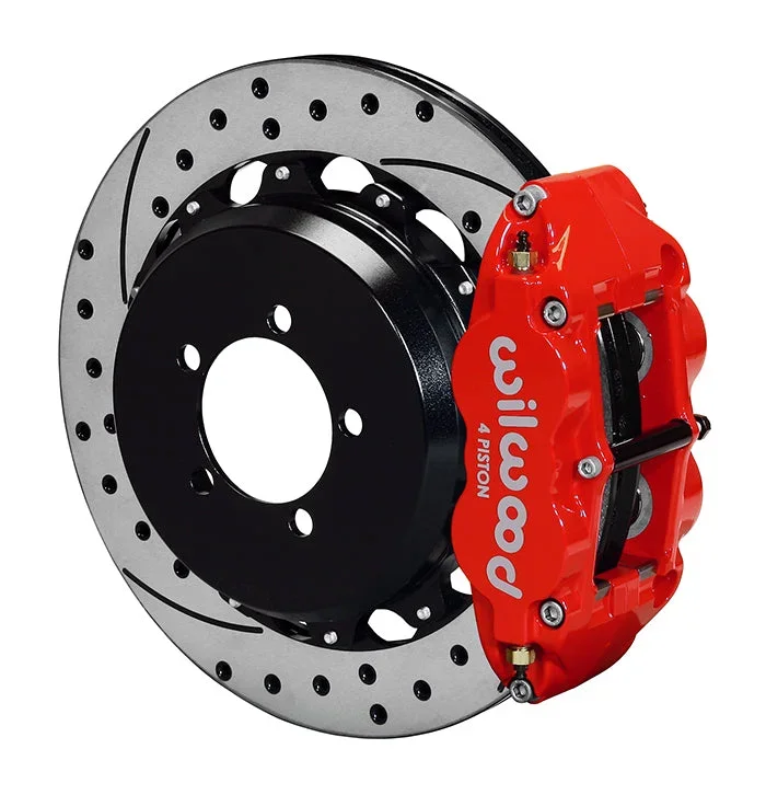 Wilwood 4R Drilled Rear (Red) – 2013-2016 Scion FR-S / 2013-2024 Subaru BRZ / 2017-2024 Toyota 86