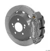 Wilwood Superlite 4R/ST Rear 12.88in Road Race Kit – Gray Hard Anodize 00-06 BMW M3 (E46)