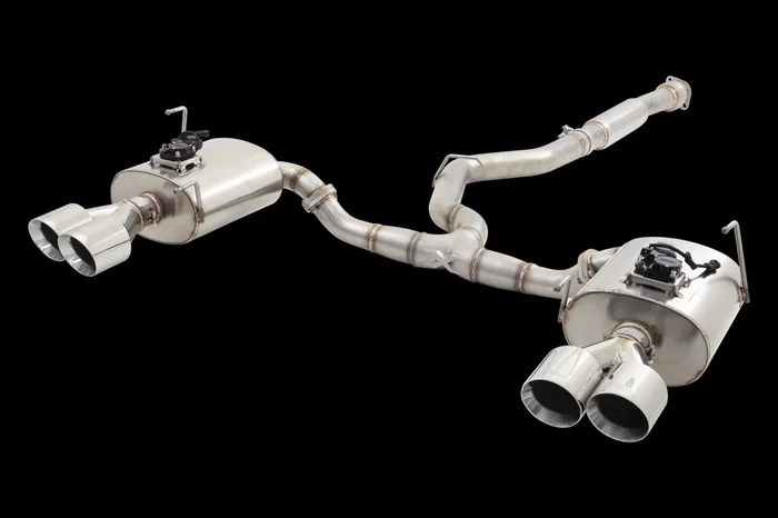 X-Force Stainless Steel 3″ High Flow Cat-Back System with Varex Rear Mufflers – 2011-2021 Subaru WRX / STI Sedan