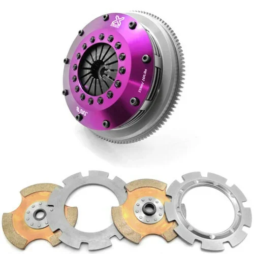 XClutch 8″ Solid Ceramic Twin Disc Clutch Kit, XKBM20523-2E